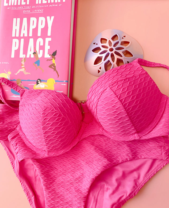 Cute swimsuit and our breast form!